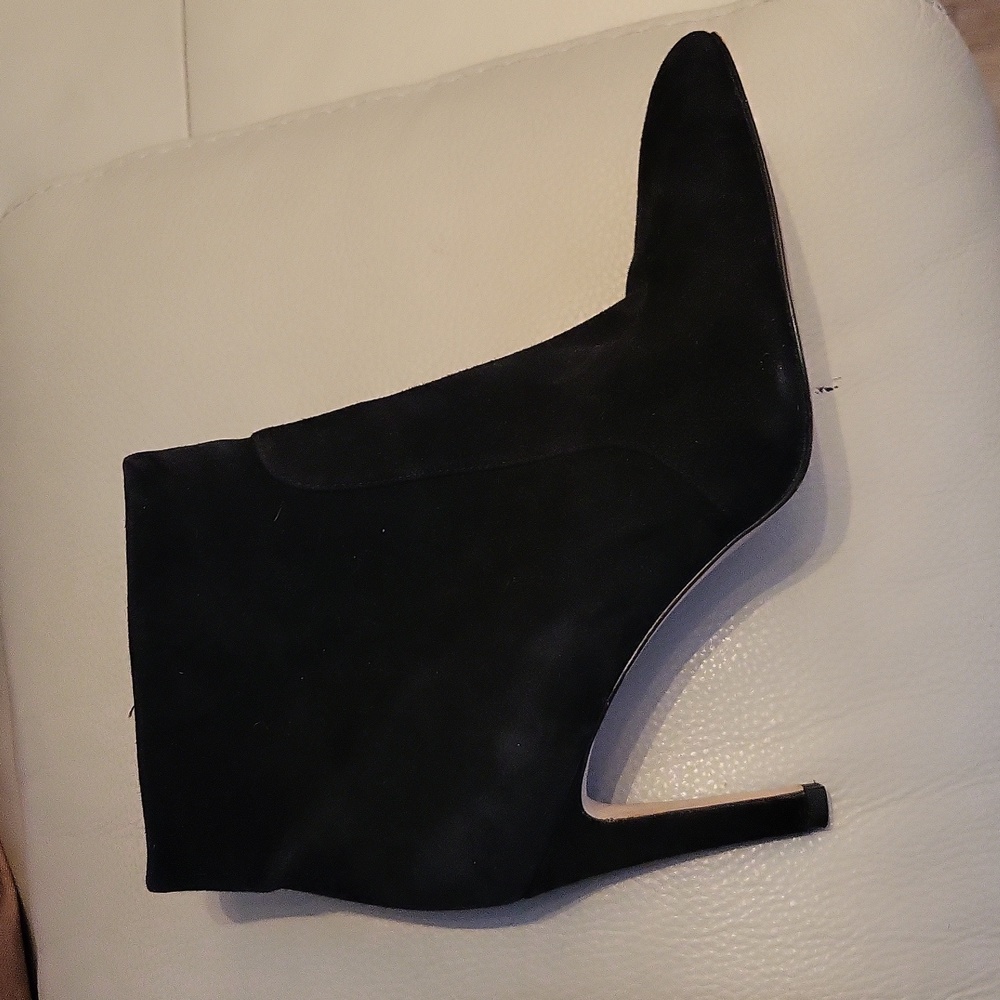 Sam Elderman Black Suede Boots - image 2